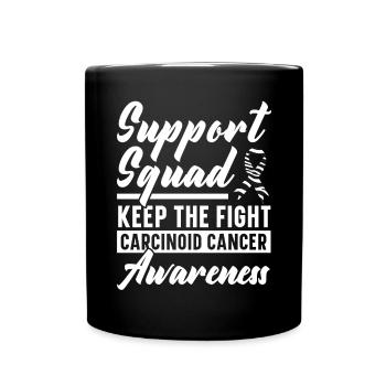 Sensibilisation à la lutte contre le cancer carcinoïde - Mug uni - noir - Devant