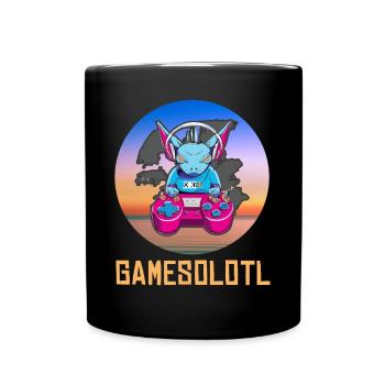 Games-O-Lotl - Full Colour Mug - black - Front