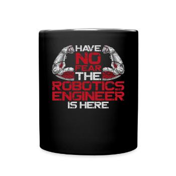 Ingénieur en robotique robotique n’ont pas - Mug uni - noir - Devant