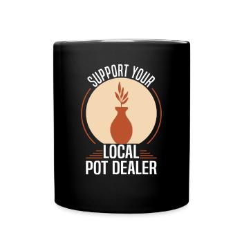 Poterie Argile Cours de poterie Poterie Getöpfert - Mug uni - noir - Devant