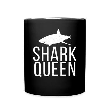 Shark Gift Shark Lover - Full Colour Mug - black - Front