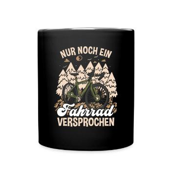 Only one bicycle left - Full Colour Mug - black - Front
