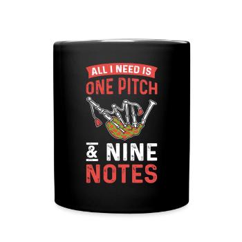 Tout ce dont j’ai besoin, c’est d’un emplacement - Mug uni - noir - Devant