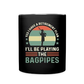 Yes, I have a pension plan. I will use the - Full Colour Mug - black - Front