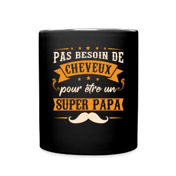 Papa Papy Humour - Mug uni - noir - Devant