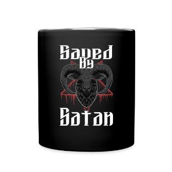 Satan Belzébuth Diable Gothique Pentagramme Mystique - Mug uni - noir - Devant