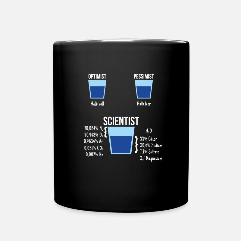 Drôle de physique Physicien Professeur de sciences - Mug uni - noir