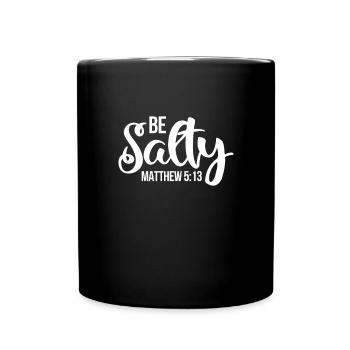 Bible Bible Versets chrétiens Don de Jésus - Mug uni - noir - Devant