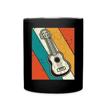 Ukulele Ukulele Player Ukulelist - Full Colour Mug - black - Front