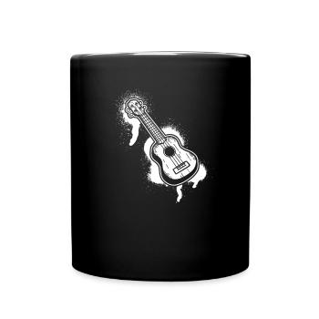 Ukulele Ukulele Player Ukulelist - Full Colour Mug - black - Front