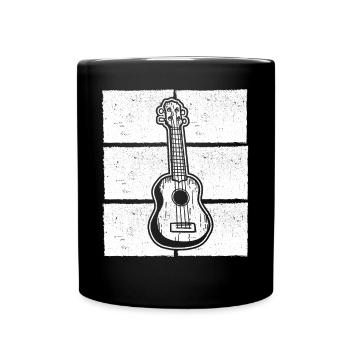 Ukulele Ukulele Player Ukulelist - Full Colour Mug - black - Front