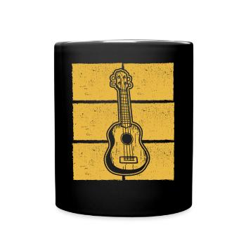 Ukulele Ukulele Player Ukulelist - Full Colour Mug - black - Front