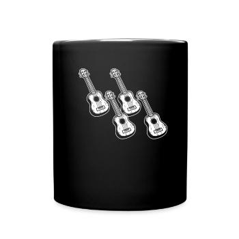 Ukulele Ukulele Player Ukulelist - Full Colour Mug - black - Front