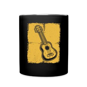 Ukulele Ukulele Player Ukulelist - Full Colour Mug - black - Front