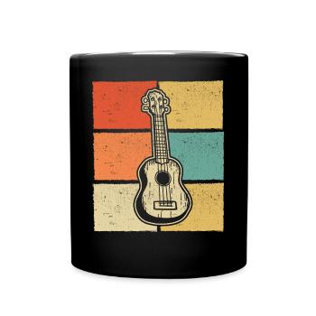 Ukulele Ukulele Player Ukulelist - Full Colour Mug - black - Front