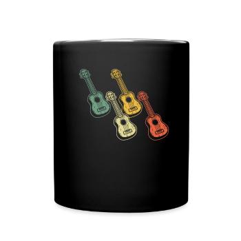 Ukulele Ukulele Player Ukulelist - Full Colour Mug - black - Front