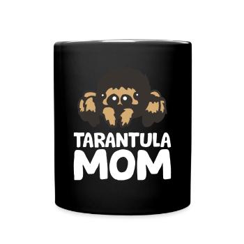 Tarantula Mom Tarantula Spider Owner Funny Tarantu - Full Colour Mug - black - Front