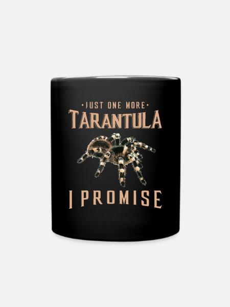 Nur noch ein Tarantel Besitzer Geschenk Spider Liebhaber gi - Tasse einfarbig - Schwarz