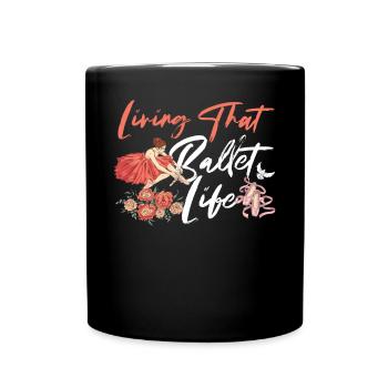 Ballet Danseuse Danse Ballerine - Mug uni - noir - Devant