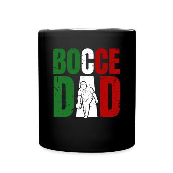 Bocce Dad Shirt Gift Daddy Daddy Father's Day - Full Colour Mug - black - Front