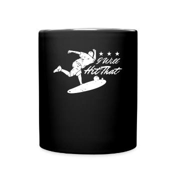 I Will Hit That Boccia Player Shirt Gift - Full Colour Mug - black - Front