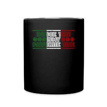 Bocce Shirt Gift Boccia Player - Full Colour Mug - black - Front