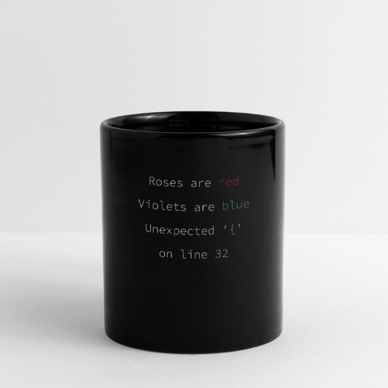 Funny Fehlercode Software Entwickler Tasse einfarbig
