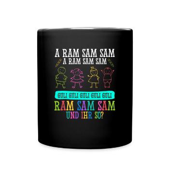 Aramsamsam Guli Gulli Children's Song Teacher Educator - Full Colour Mug - black - Front