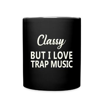 Idée musicale Drôle Rap Hip Hop Techno R&B idées idées - Mug uni - noir - Devant