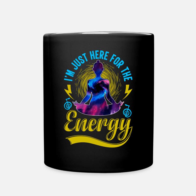 Reiki Praktizierende & Reiki Master - Tasse einfarbig - Schwarz