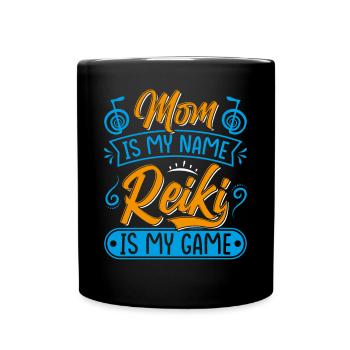 Praticiens Reiki / Maître Reiki / Maman Reiki - Mug uni - noir - Devant
