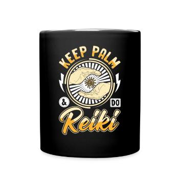 Praticiens de Reiki & Maître Reiki - Mug uni - noir - Devant