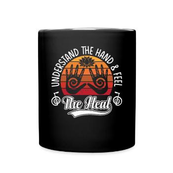 Praticiens de Reiki & Maître Reiki - Mug uni - noir - Devant