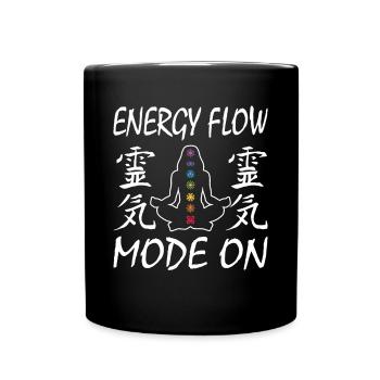 Praticiens de Reiki & Maître Reiki - Mug uni - noir - Devant