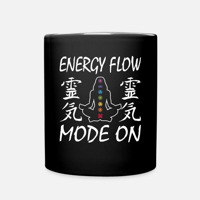 Praticiens de Reiki & Maître Reiki - Mug uni - noir