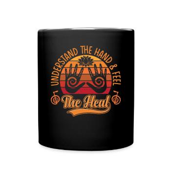 Praticiens de Reiki & Maître Reiki - Mug uni - noir - Devant