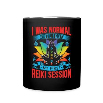 Praticiens de Reiki & Maître Reiki - Mug uni - noir - Devant