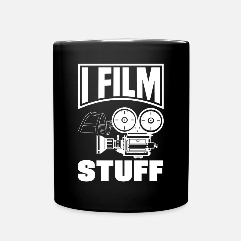 I Film Stuff Filmmaker - Tasse einfarbig - Schwarz