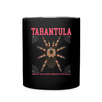 Tarentules Maman Araignée Tarentule Cadeau - Mug uni - noir - Devant