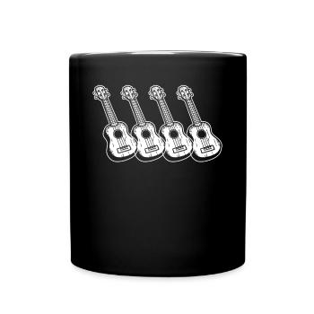 Ukulele Ukulele Player Ukulelist - Full Colour Mug - black - Front