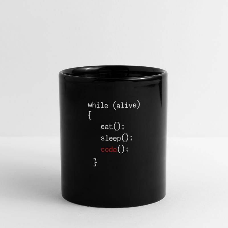Administrator Coding Geek Programmer Full Colour Mug