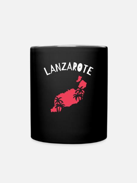 Lanzarote - Mug uni - noir