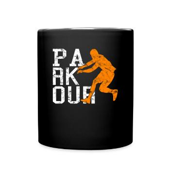 Parkour - Full Colour Mug - black - Front