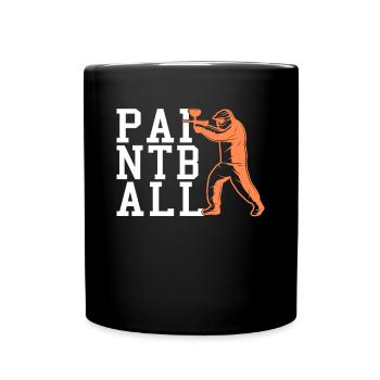 Paintball - Mug uni - noir - Devant