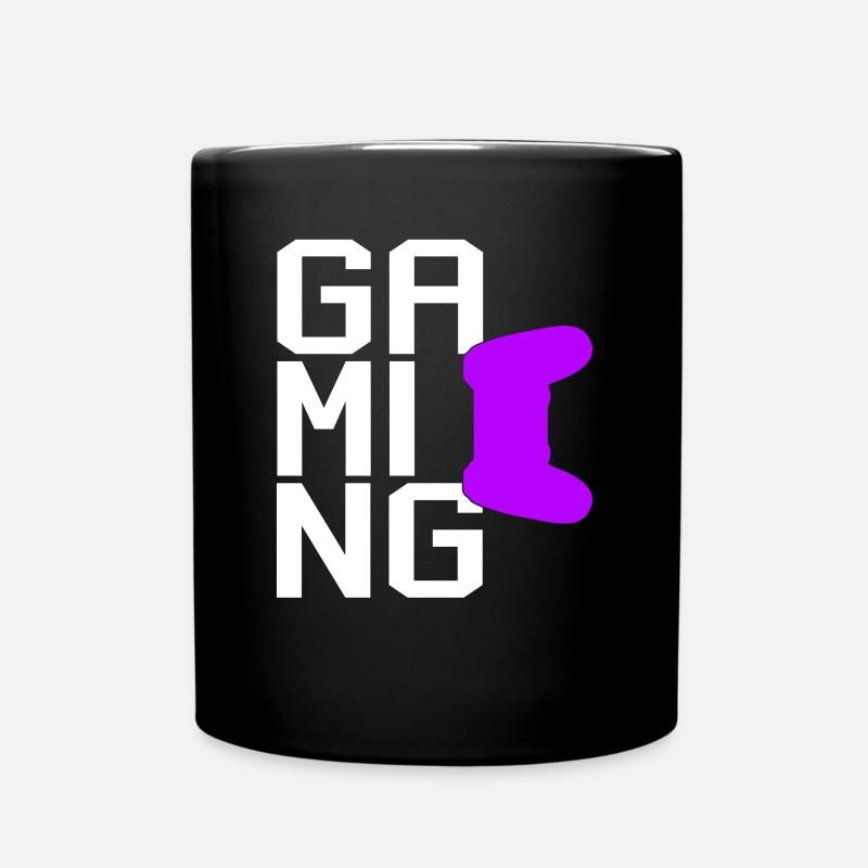Gaming - Tasse einfarbig - Schwarz