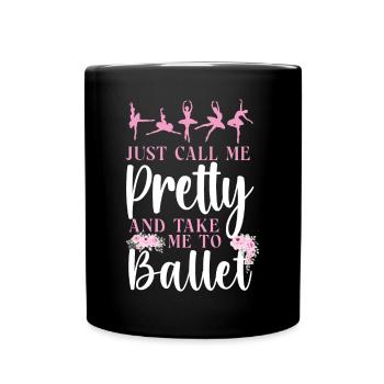 Ballet Danseuse Danse Ballerine - Mug uni - noir - Devant