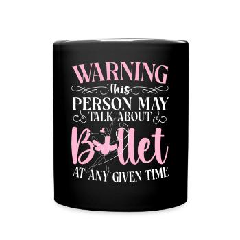 Ballet Danseuse Danse Ballerine - Mug uni - noir - Devant