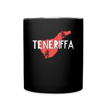 Tenerife - Full Colour Mug - black - Front