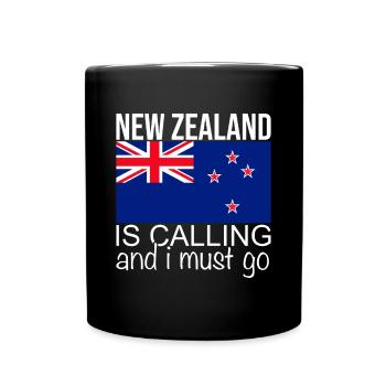 Dicton néo-zélandais - Mug uni - noir - Devant