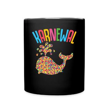 Karnewal Carnaval Costume Baleine Fasnacht - Mug uni - noir - Devant